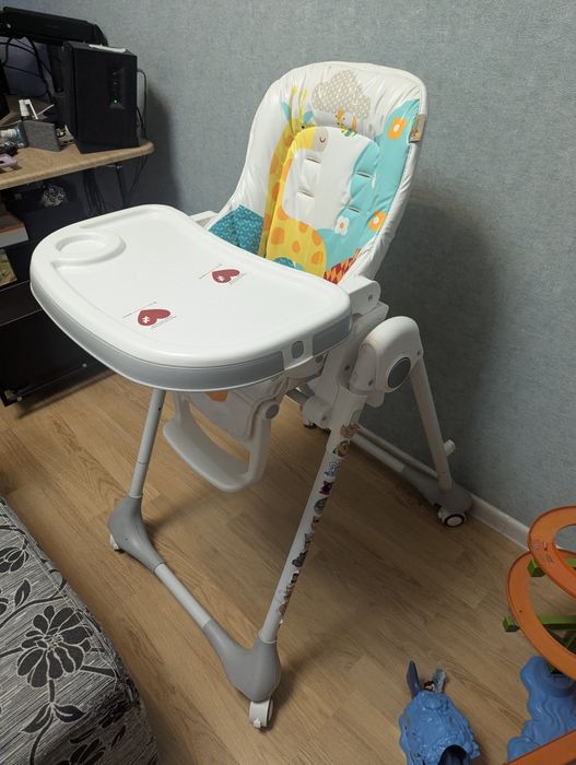 Стільчик для годування Babyhit Triumph-II Жираф, білий
