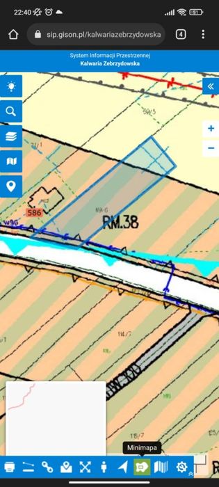 Działka widokowa Przytkowice