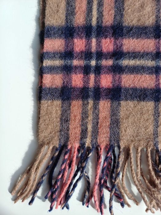 Kaszmirowy szalik w kratę Marchbrae Edinburgh