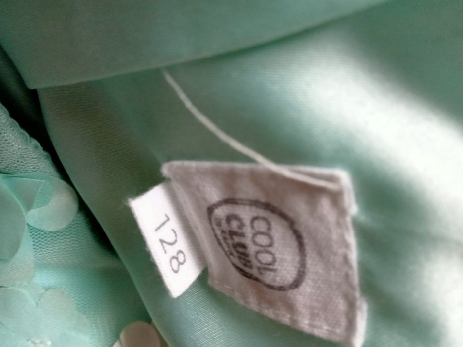 Piękna sukienka wizytowa dla dziewczynki na 7-8 lat