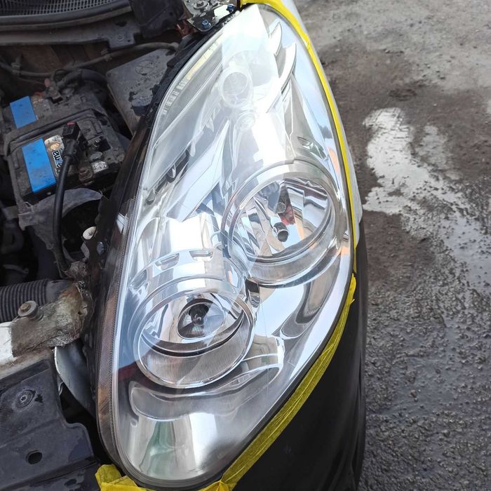 Полировка полірування фар поліровка