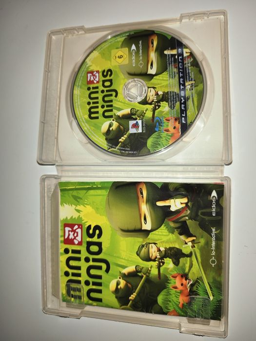 Gra Ps3 Mini Ninjas gry PlayStation 3 Minecraft Lego Crash Rayman GTA
