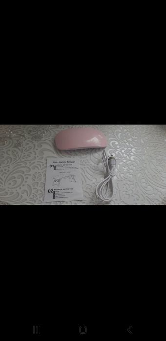 Lampa Led uv mini podróżna hybryda żel akryl