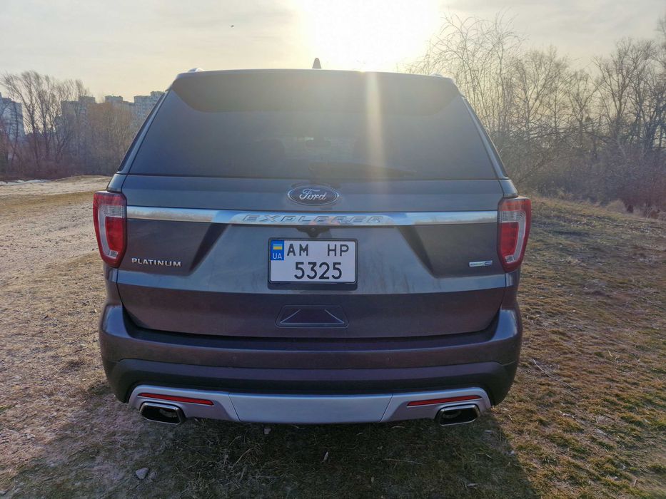 Ford Exploere Platinum 2017 Максимальная комплектация