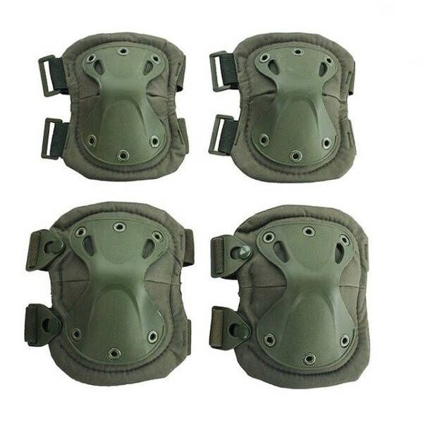 Наколінники+налокітники  Eagle KN-04 Olive