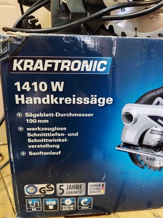 Piła tarczowa Kraftronik KT-HK 1410