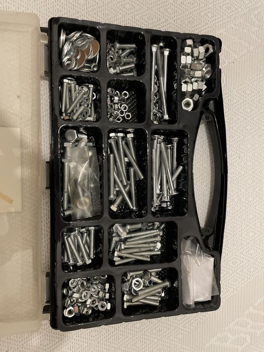 Conjunto parafusos 580 peças