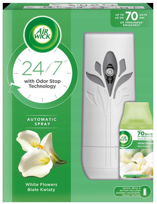 Air wick freshmatic białe kwiaty/white flowers 250 ml wkład