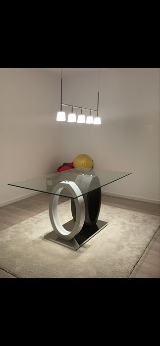 Mesa de vidro 120 cm