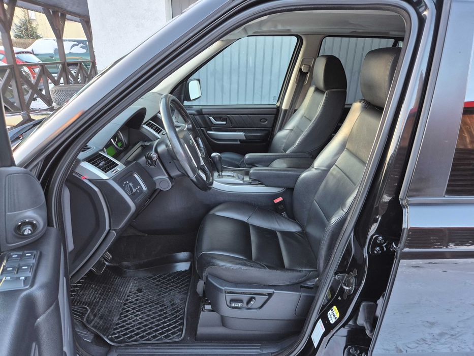 Range Rover Sport 4x4 Automat Reduktor BiXenon Alu19` Czarny Zdrowy **