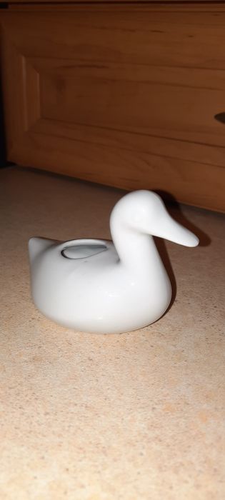 Kaczka figurka świecznik Wawel PRL