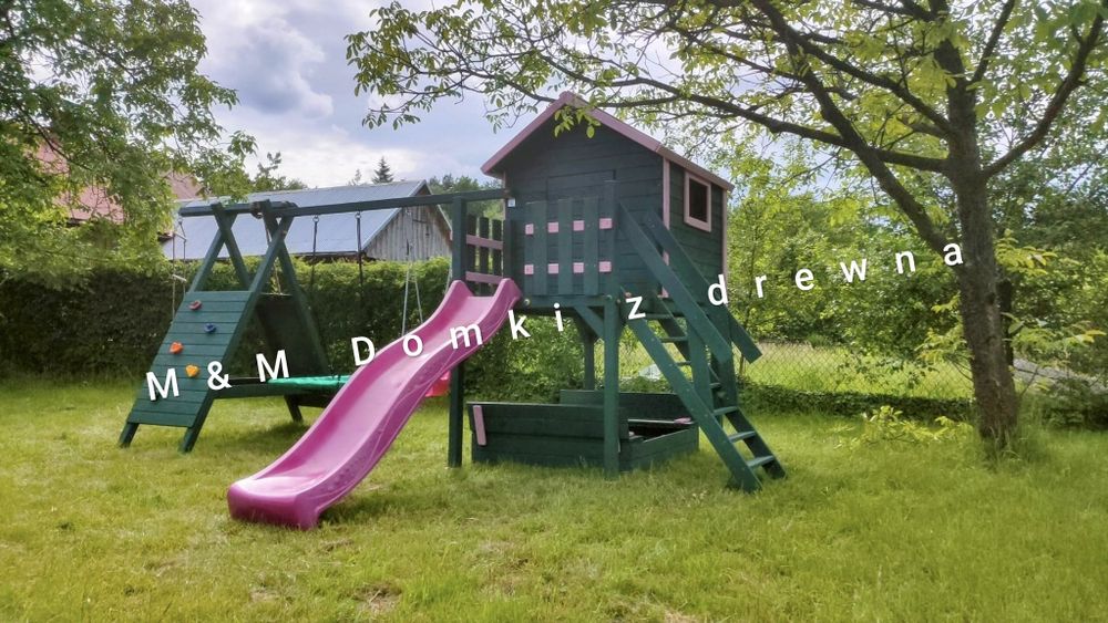 %Raty% Montaż GRATIS Domek dla dzieci ANTEK Plac zabaw KOMPLEKSOWO
