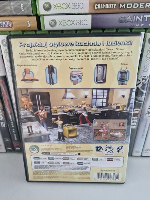 The sims 2 kuchnia i lazienka wystroj wnetrz akcesoria PL pc