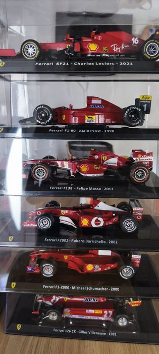 Carros de coleção ferraris