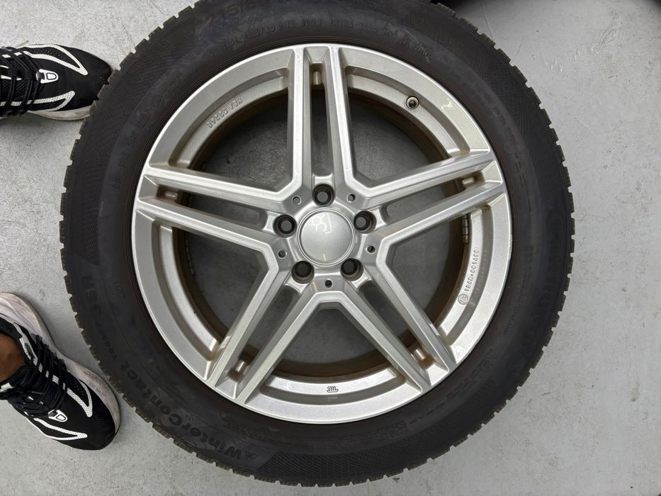 Jantes Aro 18 5x112 + Pneus Continental de Inverno
