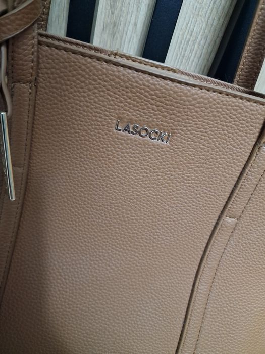 Torebka damska lasocki jak nowa !