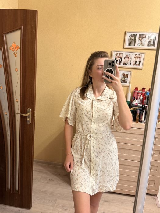Сукня літня на гудзиках