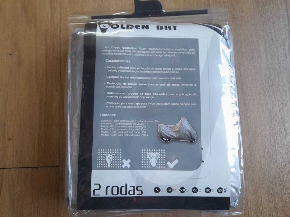CAPA MOTO GOLDEN BAT 1500Cc