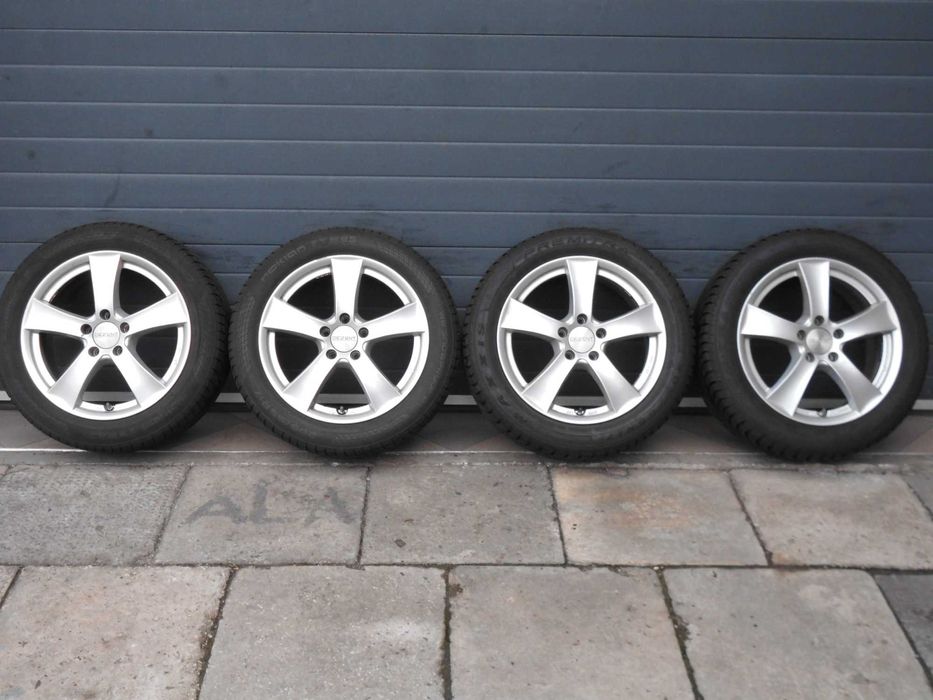 ! Koła zimowe 17 5x112 Mercedes A B W177 W247 TPMS Skoda Octavia IV
