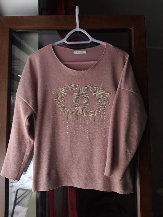 Bluzka damska sweterek oversize L/XL