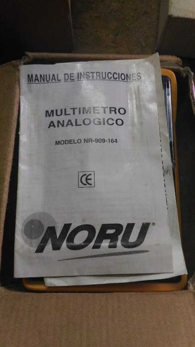 Multimetro analógico-Marca Noru-Modelo NR-909-164
