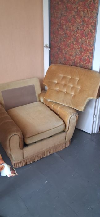 2 fotele i kanapa  lata 90 te