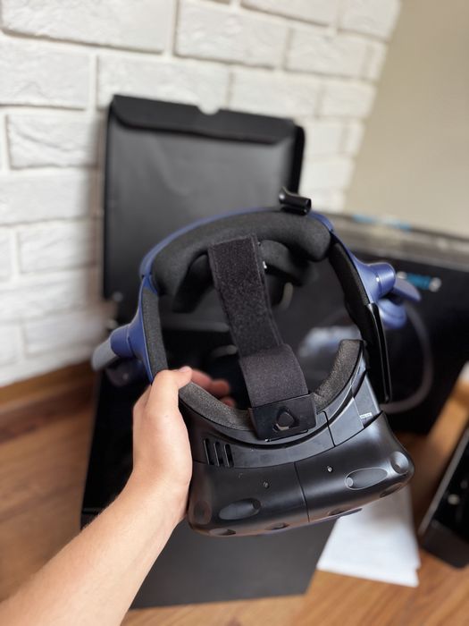 Gogle VR HTC Vive Pro 2 Headset 5K 120Hz Tylko Gogle Sprawne Komplet ze Zdjęć