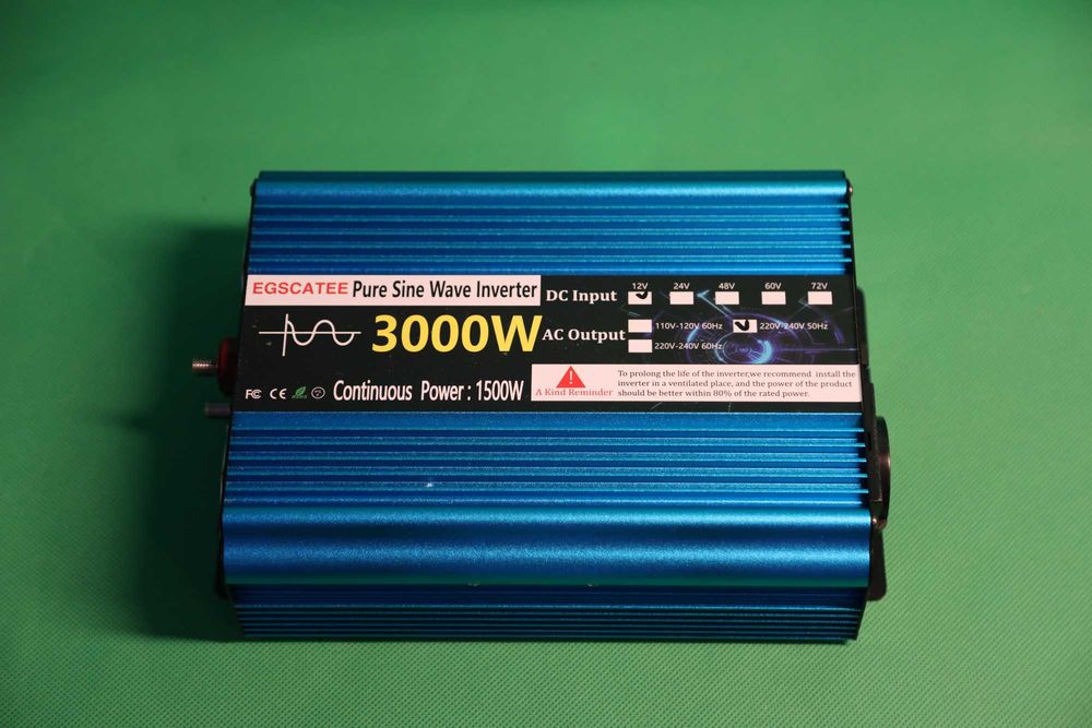 Przetwornica  napięcia  3000 W - EGSCATEF