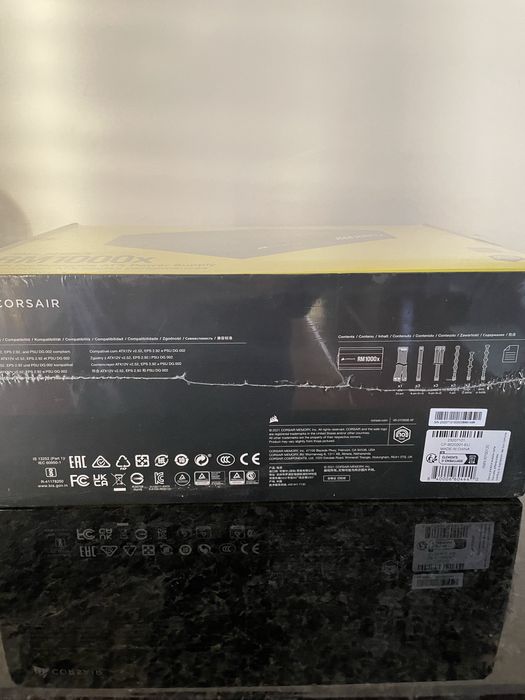 Fonte de alimentação CORSAIR RM1000x Nova