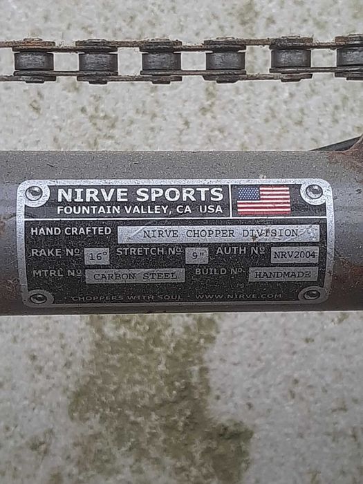 Bicicleta Chopper NIRVE CANNIBAL
