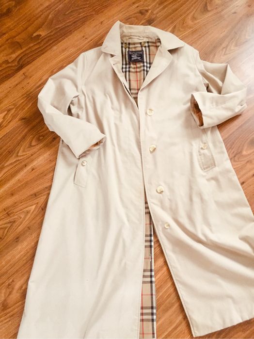 Oryginalny Płaszcz Burberry