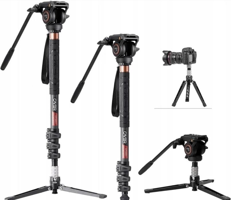 Statyw fotograficzny tripod głowica do aparatu kamery