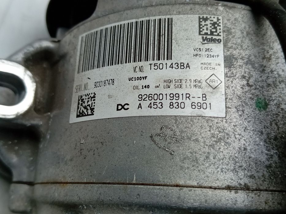 Compressor AC RENAULT Twingo III (BCM_)