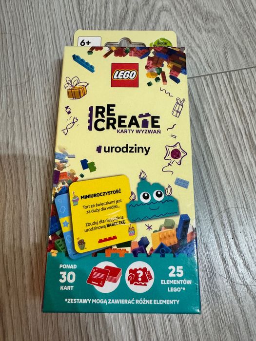 Lego. Re create. Karty wyzwan.