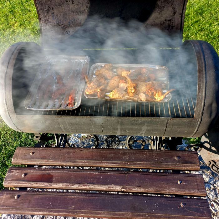 GRILL- wędzarnia 2 w 1 ! POLECAM  !