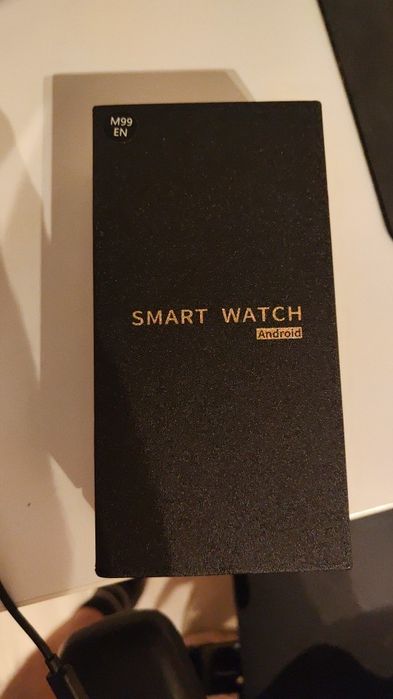 Smartwatch M99 Android – Tela AMOLED 2.4" | Câmera Rotativa | 4G/WiFi