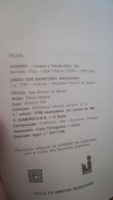 Nas barbas do bando - David Mestre