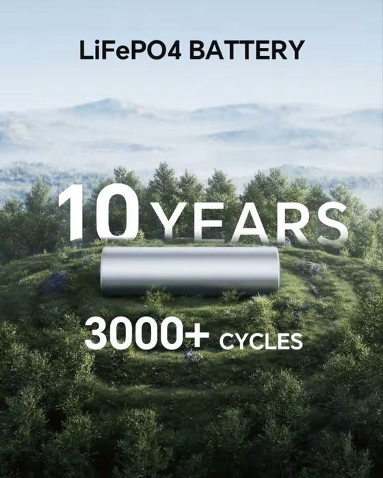 Зарядна станція Necespow S2400 2048 Wh LiFePO4, нова