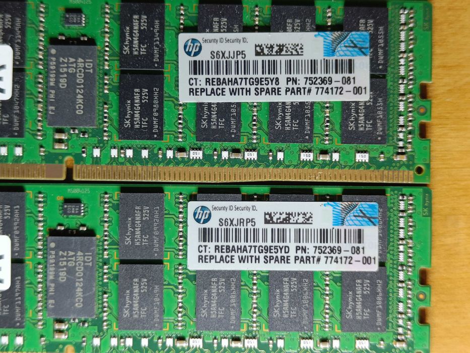 СЕРВЕРНА Оперативна память DDR4 16GB SK Hynix 2133MHz ECC REG X99