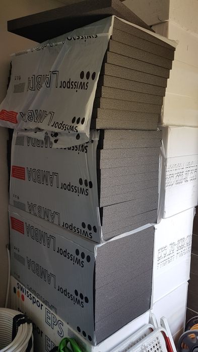 Styropian 5cm EPS 150 dach podłoga twardy grafit 0,031 lambda swisspor