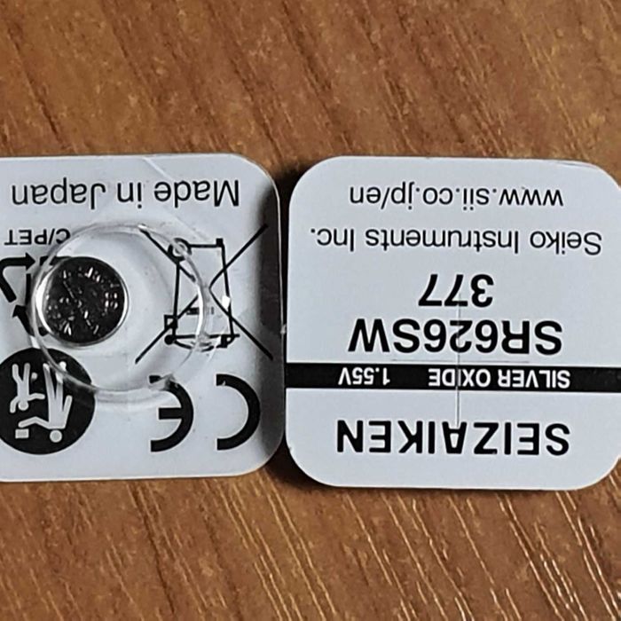Батарейка для часов 377 SR626SW 364 SR621SW 362 SR721SW 379 SR521SW