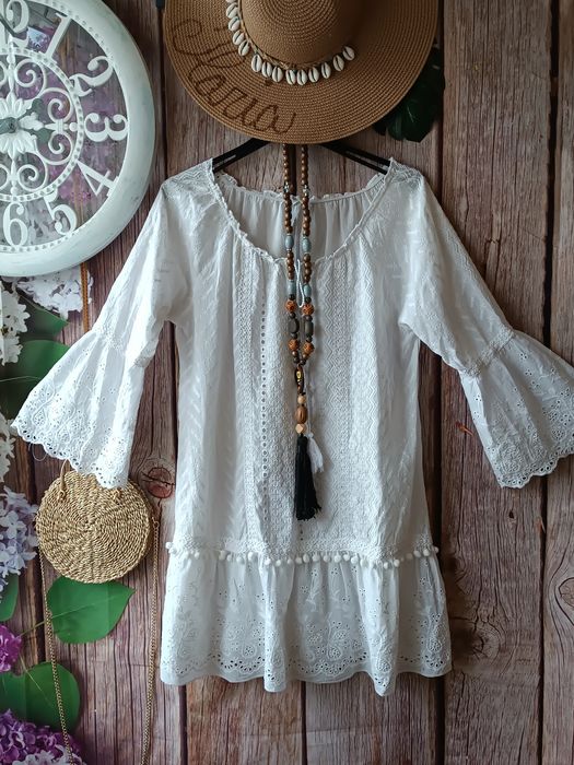 Пляжне плаття туніка. Р 48-50. Оверсайз