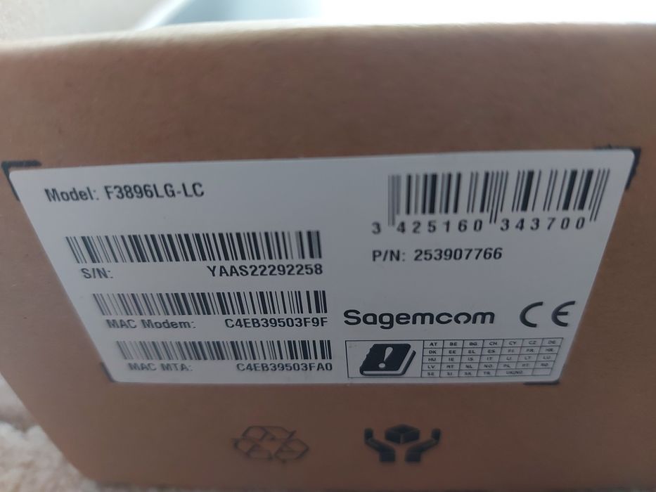 Modem UPC Giga Connect Box 6