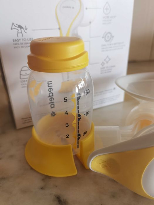 Bomba tira-leite Medela Harmony + Mamilos de silicone