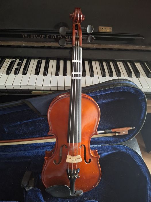 Violino 1/2 PRIMO – Afinado, com estojo, arco e resina