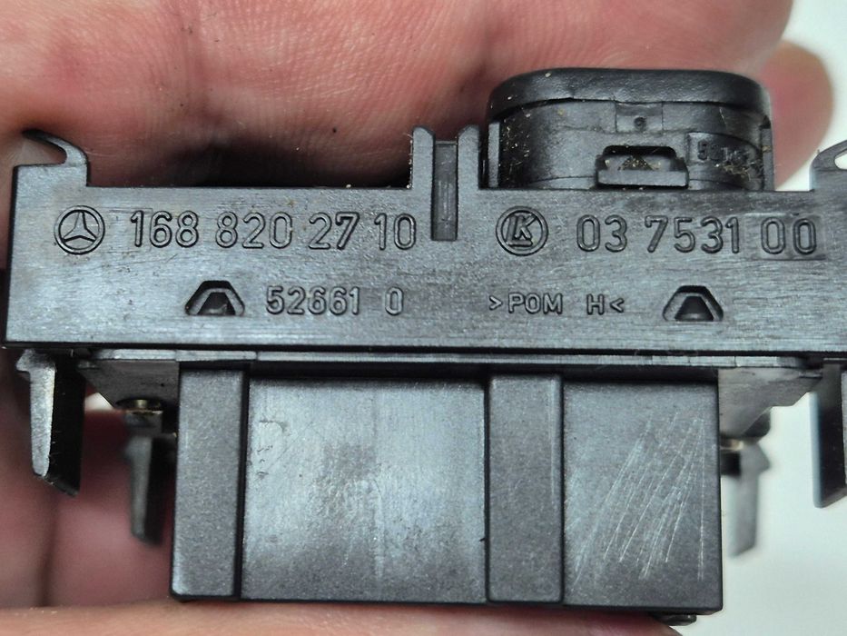 mercedes a-klasa a168 panel przełącznik panel sterowania szyb 2 szyby