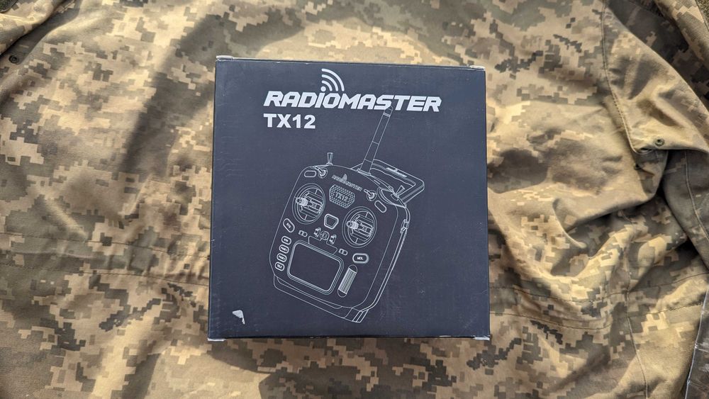 Пульт Radiomaster TX12 ELRS M2 управления FPV. Військовим аккуми безко