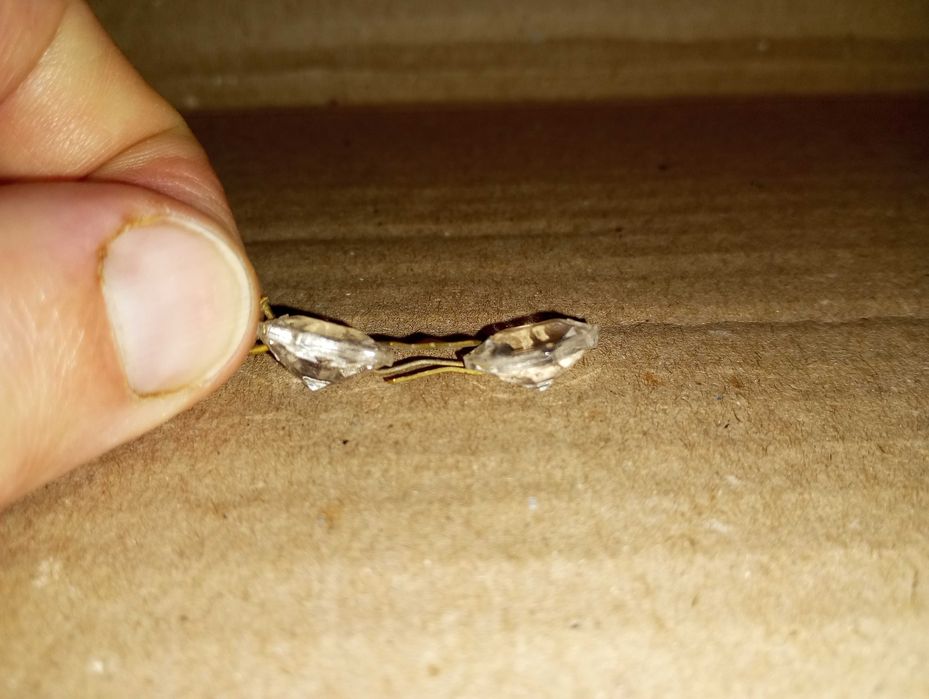 127 шт хрустальные подвески стекляшки люстры бра Чехия Bohemia одним