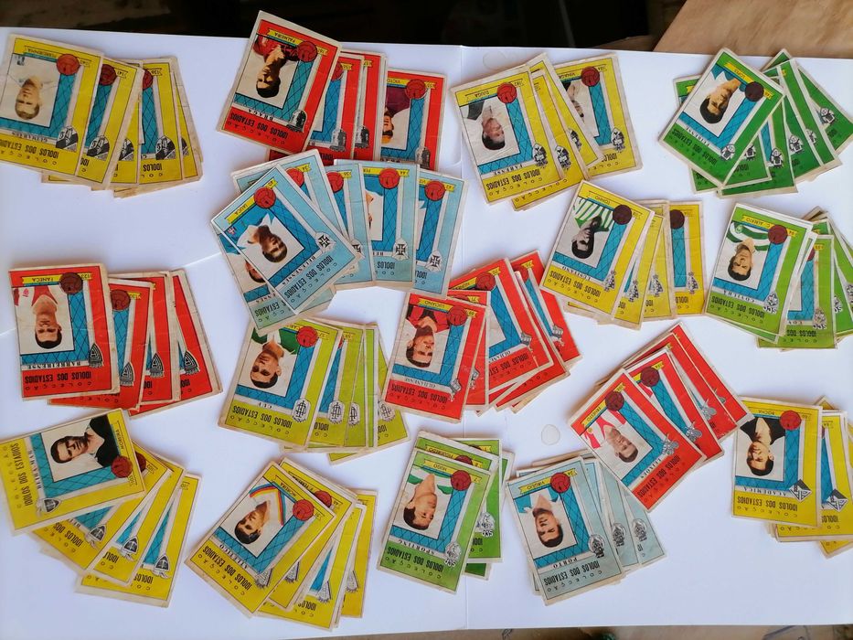 Cromos Caramelos Ídolos dos Estádios 1962 A Francesa