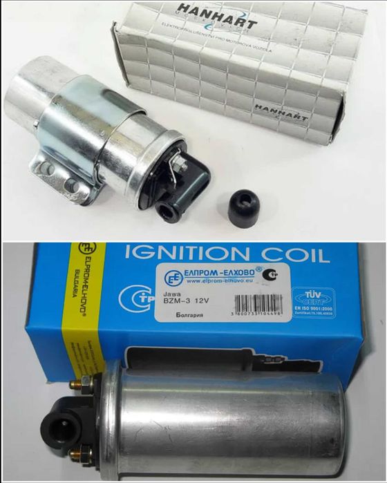 Електронне запалювання CDI та котушки на мотоцикл Ява/Jawa 6V/12V